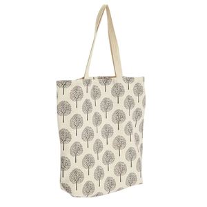 Custom Daily Life School Class <b>Lightweight</b> Reusable Blue Shopping Shoulder <b>Bag</b> Striped Tote <b>Bag</b> Canvas - Product Image 4