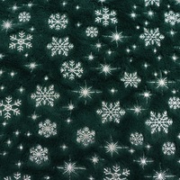 2025 PV velours estampage à chaud flocon de neige tissu en peluche Polyester doux pour la décoration de noël vêtements oreillers jouets couvertures