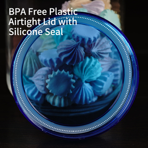 Chất Lượng Cao Sinh Thái Thân Thiện Với Thực Phẩm Lưu Trữ <span class=keywords><strong>Container</strong></span> 1550Ml Kín Glass Jar Con Dấu Với Silicofie Con Dấu Cho Nhà Bếp Phòng Ăn Tủ - Product Image 4