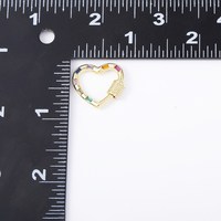 Bricolage pendentif vis serrure mousqueton fermoir fournitures décoratif attache fermoir accessoires pour la fabrication de bijoux de couture de luxe