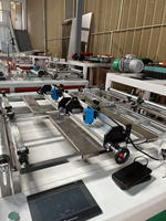 Sac de poulet congelé 350x2 faisant la machine Ligne de production de sac de congélateur industriel incurvé à double ligne à grande vitesse Sacs de volaille