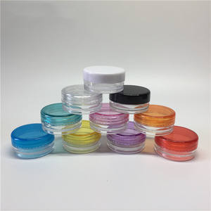 Kemasan kosmetik dispenser Lotion 3g 5g 3 <span class=keywords><strong>Gram</strong></span> 5gram 3gr 5gr 3G krim mata bening daur ulang multiwarna stoples plastik krim wajah - Product Image 3