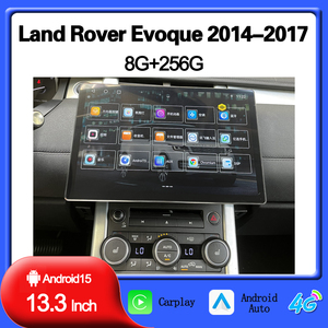 Autoradio Android 15 con Schermo Touch da 13,3 Pollici, Lettore Multimediale con Carplay per Land <span class=keywords><strong>Rover</strong></span> <span class=keywords><strong>Range</strong></span> <span class=keywords><strong>Rover</strong></span> <span class=keywords><strong>Evoque</strong></span> <span class=keywords><strong>L538</strong></span> 2014-2017 - Product Image 2