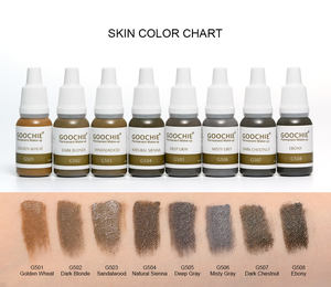 Goochie nuevo 8 colores personalizados Micro crema pigmento 10ml <span class=keywords><strong>cejas</strong></span> Microblading maquillaje permanente <span class=keywords><strong>pintura</strong></span> PMU Tatoo tinta - Product Image 3