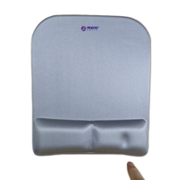 Tapis de souris repose-poignets en silicone en tissu confortable en gros de différentes couleurs