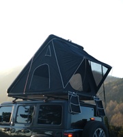 Tente de toit pour voiture 4x4 SUV, 2 personnes, une chambre, coque rigide en aluminium, quatre saisons, imperméable