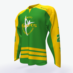 Vente en gros de vêtements vierges en ligne pas chers confortables et sublimés pour jeunes enfants hommes maillot de hockey sur glace personnalisé vintage pour la pratique - Product Image 2