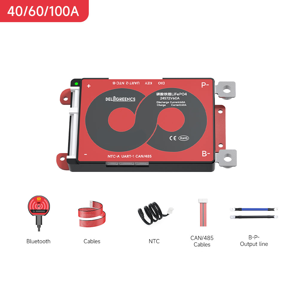 4S Daly 3S 8S 13S 16S 17S 20S 24S 30A 40A 50A 60A lifepo4/NCM/SIB батарея BMS для литий-ионных аккумуляторов электрических мотоциклов
