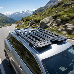 <span class=keywords><strong>Portaequipajes</strong></span> Universal de Aluminio para Techo, Resistente, con Capacidad de Carga de +100 kg, para SUV, Camioneta, Coche, para Acampar al Aire Libre - Product Image 2