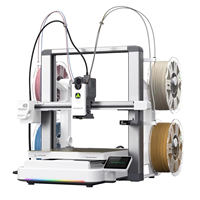 Imprimante 3D FDM multicolore Creality SPARKX I8 QuarTeks 4 couleurs avec commutation de couleur, sans tour de purge, caméra IA, nivellement automatique 260*260*255mm