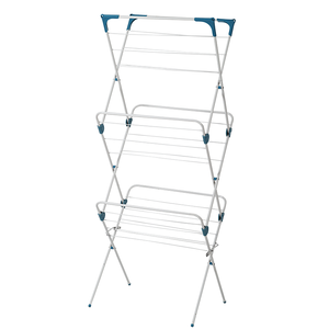 Stendibiancheria Pieghevole in Metallo Espandibile, Supporto per Asciugare Vestiti in Acciaio, Vendita Calda - Product Image 1