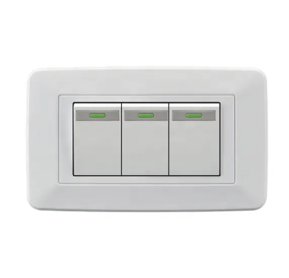 hotel electric wall switches 3 poles,wall touch switch 2way,siemens wall switch 220v