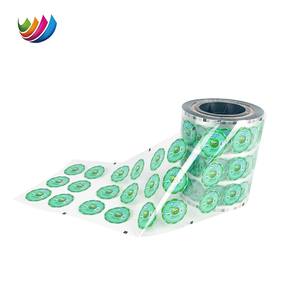 Logo personnalisé Qualité Alimentaire Yaourt Lait Pp Pet Pe Bouteille Conteneur Plateau Tasse <span class=keywords><strong>Film</strong></span> D'étanchéité Transparent Gelée Tasse <span class=keywords><strong>Film</strong></span> De Couvercle - Product Image 1