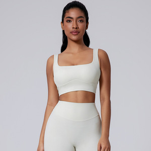 <span class=keywords><strong>Reggiseno</strong></span> Sportivo Antiurto 2026 con Design <span class=keywords><strong>Incrociato</strong></span> sul Retro e Effetto Push-Up per Yoga - Product Image 4