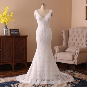 Ruolai PWD-H1018 abiti <span class=keywords><strong>da</strong></span> sposa in pizzo con apertura posteriore Sexy <span class=keywords><strong>da</strong></span> sposa personalizzati - Product Image 1