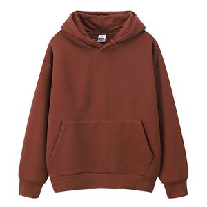 High Quality Custom Plain Oversized Hoodie Training Wear Heavyweight Cotton Thin Fleece <strong>Pullover</strong> Streetwear <strong>Plus</strong> <strong>Size</strong> Men Hoodie - Product Image 3