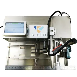 Kelier new KX380 digital online inkjet printer Multi Language industrial card inkjet printer