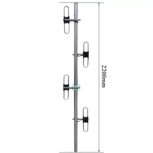 TL-다이아몬드 VHF yagi 안테나 듀얼 밴드는 10/15dBi 기지국 안테나 4 다이폴 VHF UHF 안테나를 선택할 수 있습니다