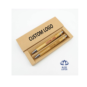 Bamboo <b>Pen</b> Accept Custom With Your Request Logo Hot trend 2023 - Product Image 1