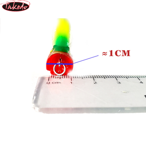 TAKEDO-Leurre de pêche 3D coloré, appât de 11cm, 13g, avec 8 # hameçon, tête de serpent, HG19 - Product Image 5