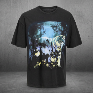 Short unisexe personnalisé imprimé en sérigraphie CMJN 4 couleurs, 200 grammes, 100 % coton jersey, décontracté, streetwear, respirant, écologique - Product Image 3