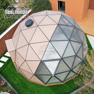 Lều mái vòm bằng kính 6M 7M 8M với các tấm chắc chắn cho khách sạn nghỉ dưỡng bằng gỗ Bốn sử dụng - Product Image 6