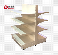 Étagères de présentation, étagères de supermarché, gondoles d'épicerie, rayonnages de magasin, rayonnages de vente au détail, rayonnages de magasin, étagères métalliques, estantes