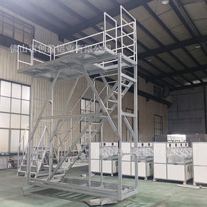 Customized Overpasses <b>Ladders</b> Equipment Aluminum Alloy Profiles Assembly Line Instrument Maintenance Platforms Production Line - Product Image 2