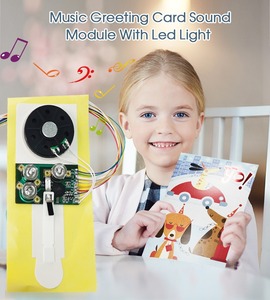Módulo de sonido de tarjeta de felicitación de luz LED programable OEM al por mayor de China Chip de música Digital personalizado con tipo de altavoz de entrada de CC - Product Image 6
