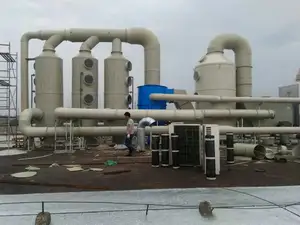 Profesyonel üretim hava Scrubber emme kulesi asit duman ovma sistemi - Product Image 4