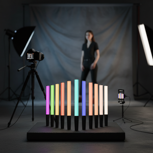 Palmare RGB LED Light Stick per Studio e fotografia di eventi effetti di illuminazione per telefoni cellulari - Product Image 3