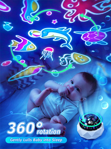 Projecteur d'étoiles pour chambre d'enfant, projecteur d'étoiles, ciel étoilé, veilleuse pour bébé, cadeau pour enfants, projecteur de veilleuse - Product Image 4