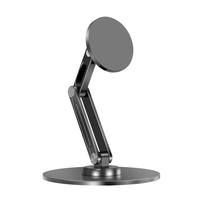 Vente chaude universel tablette pc support de support 360 rotatif réglable magnétique flexible tablette support de bureau pour ipad