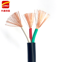 Super Royal Flexibles H05VV-F PVC-Kabel 300/500V 99,95% Reines Kupfer 2-5 Adern 0,75-2,5mm² CE ISO CCC Hersteller Anpassbar