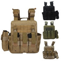 Veste tactique de sécurité pour hommes de haute qualité résistante à l'eau pour l'équipement de plein air avec système Molle