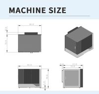 Équipement de découpe laser à fibre de bureau 2030, 1500W, zone de travail 200*300mm, découpeuse laser CNC de précision pour atelier de bijouterie
