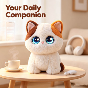 ของเล่นตุ๊กตารูปสัตว์แบบโต้ตอบได้พร้อมการสนทนาบนคลาวด์และบริการ AI ส่วนตัว - Product Image 3