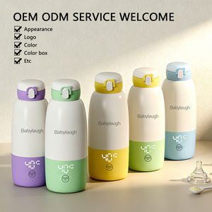 Calentador de leche portátil con carga USB patentado, calentador de biberones inalámbrico portátil para bebés - Product Image 6