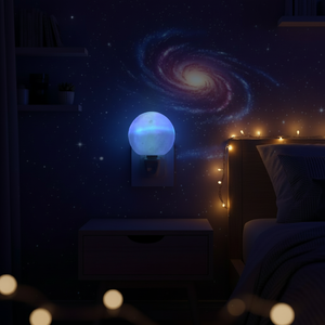 Luce della luna che cambia colore astrale GL-HSXK8 USA lampadina a LED con Base della lampada luce notturna per la decorazione della camera da letto - Product Image 4