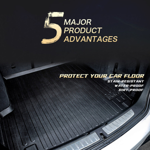 <span class=keywords><strong>Tapis</strong></span> de coffre de voiture en <span class=keywords><strong>caoutchouc</strong></span> TPV 3D antidérapant et imperméable pour <span class=keywords><strong>JEEP</strong></span> <span class=keywords><strong>RENEGADE</strong></span> 2016-2017 - Product Image 2