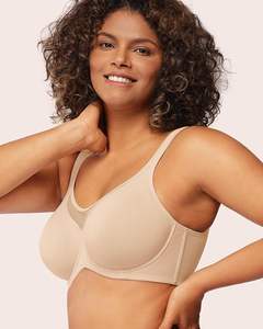 Soutien-gorge sans armature pour femmes grande taille Under Lulu Custom Plus <span class=keywords><strong>Size</strong></span>, couvrant entièrement, confortable et frais, avec minimisateur pour poitrines volumineuses - Product Image 4