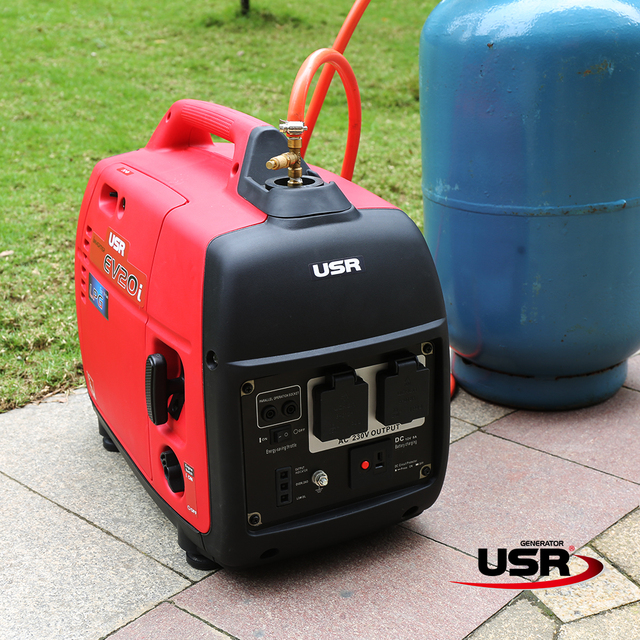 Dual Fuel Generator With Inverter 2kw EV20i-LPG Working With Gas for Home Use