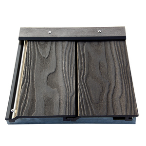 Paneles <span class=keywords><strong>de</strong></span> pared <span class=keywords><strong>de</strong></span> revestimiento exterior Lowes para casas móviles WPC impermeable y a prueba <span class=keywords><strong>de</strong></span> humedad y Material compuesto <span class=keywords><strong>de</strong></span> plástico <span class=keywords><strong>de</strong></span> madera - Product Image 2