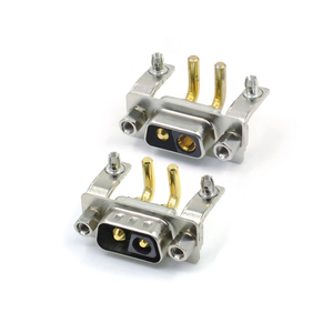 2w2 góc bên phải nữ cho PCB, D-SUB nguồn 2w2 ổ cắm, Chất lượng cao 2w2 kết nối, cao hiện tại D-SUB 2w2 nữ Dip nối - Product Image 2