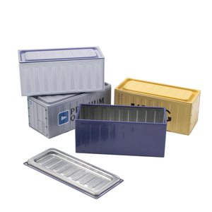 Caja de Metal Grande, 4 Colores, Personalizable con Logotipo, para Almacenamiento de Juguetes, Caja de Regalo Promocional - Product Image 1
