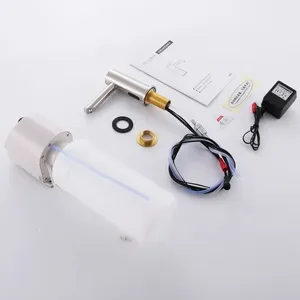 Hygiene Solutions Touchless <strong>Automatic</strong> <strong>Sensor</strong> Foam Hand <strong>Soap</strong> <strong>Dispenser</strong> Brass Chrome Contemporary Design One Head Bathroom Use - Product Image 5