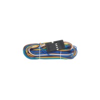 Nouveau faisceau de câblage plat 5 voies KLT-LITE 18 AWG avec connecteur 5 broches, longueur de câble personnalisée, fil de frein bleu pour remorque de camping-car/bateau