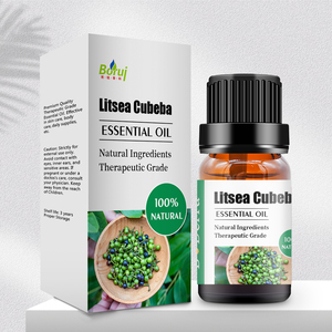 Olio Essenziale di Litsea Cubeba 100% Puro e Naturale, Distillato a Vapore, per Tutti i Tipi di Pelle e Uso Cosmetico - Product Image 2