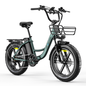 Bicicleta Eléctrica OC20 Urbana con Suspensión Delantera, Desbloqueo NFC, Fábrica en España, Entrega Rápida Local, Tienda de Bicicletas Física en la UE - Product Image 1