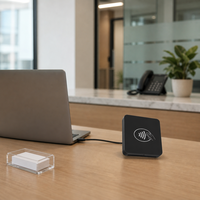Lecteur-graveur de cartes intelligentes RFID de bureau, 13.56MHz, 125kHz, USB, sans contact, IC ID MIFARE ISO14443-A/B ISO7816 PSAM, Plug and Play, ZCS07